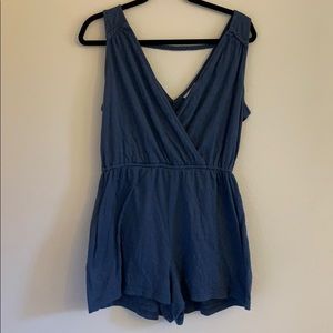V-neck Romper